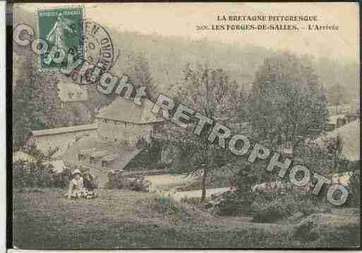 Ville de PLELAUFF Carte postale ancienne